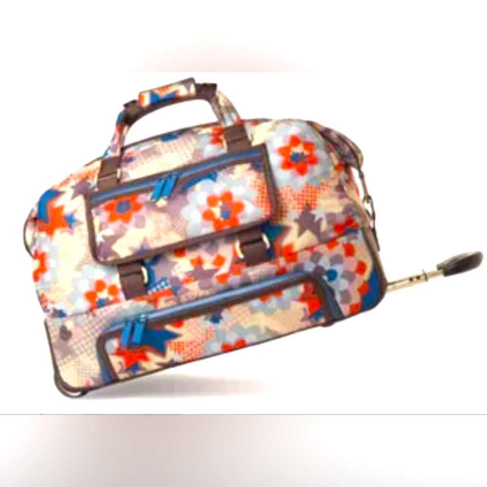 🎁NWT Stella McCartney LeSportsac Pop Print Carry on Suitcase
